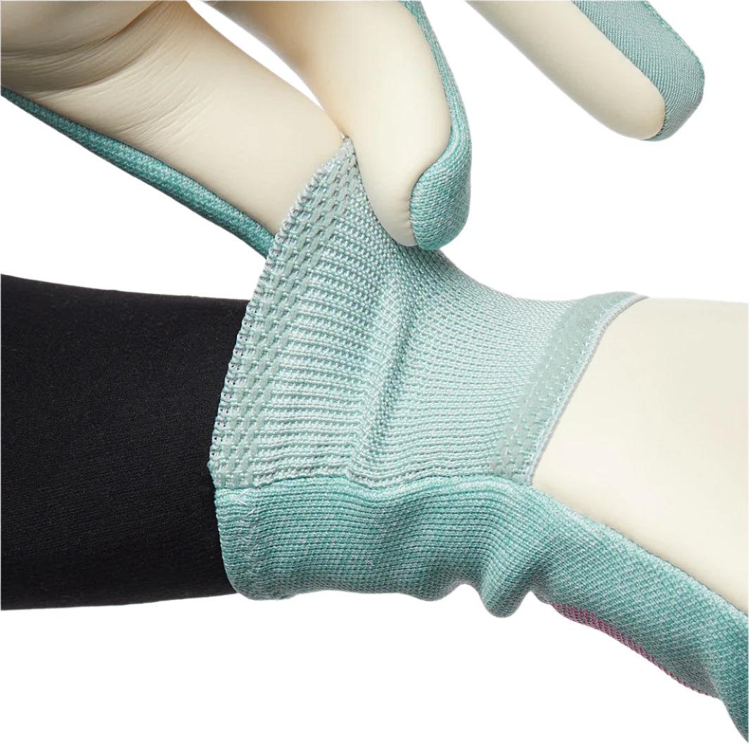 Nike GK Dynamic Fit Goalkeeper Gloves (Ocean Cube/Pink Blast/Aurora Green)