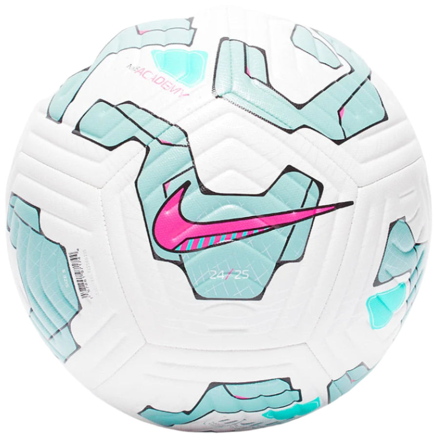 Nike Academy Soccer Ball (White/Ocean Cube/Pink Blast)