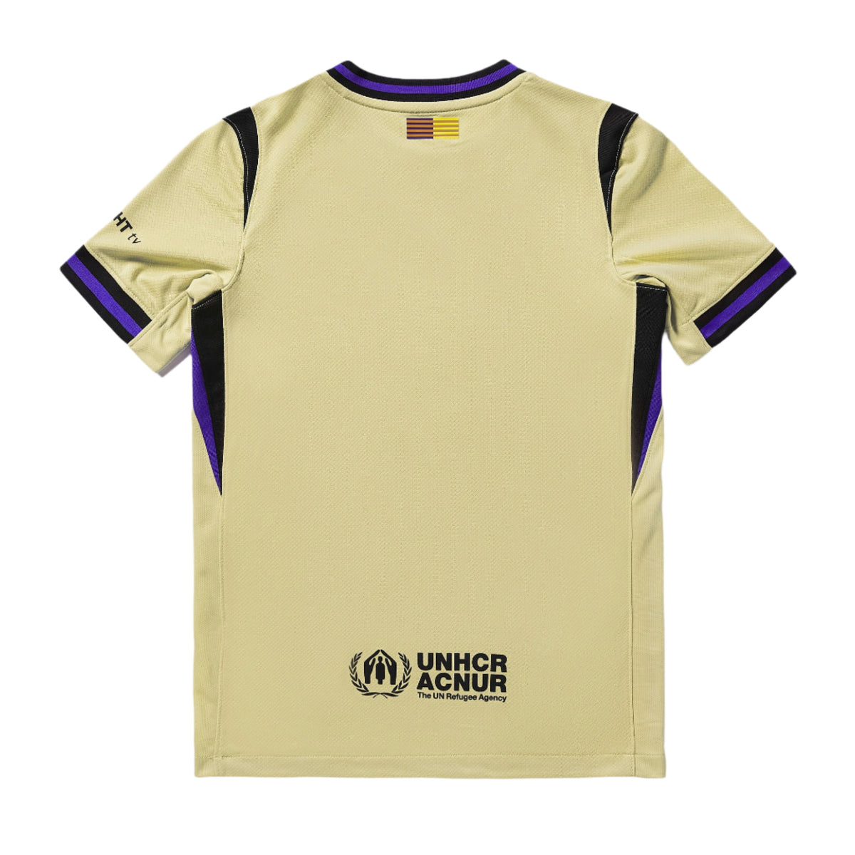 Nike Youth Lamine Yamal FC Barcelona Away Jersey 25/26 (Team Gold/Persian Violet/Black)