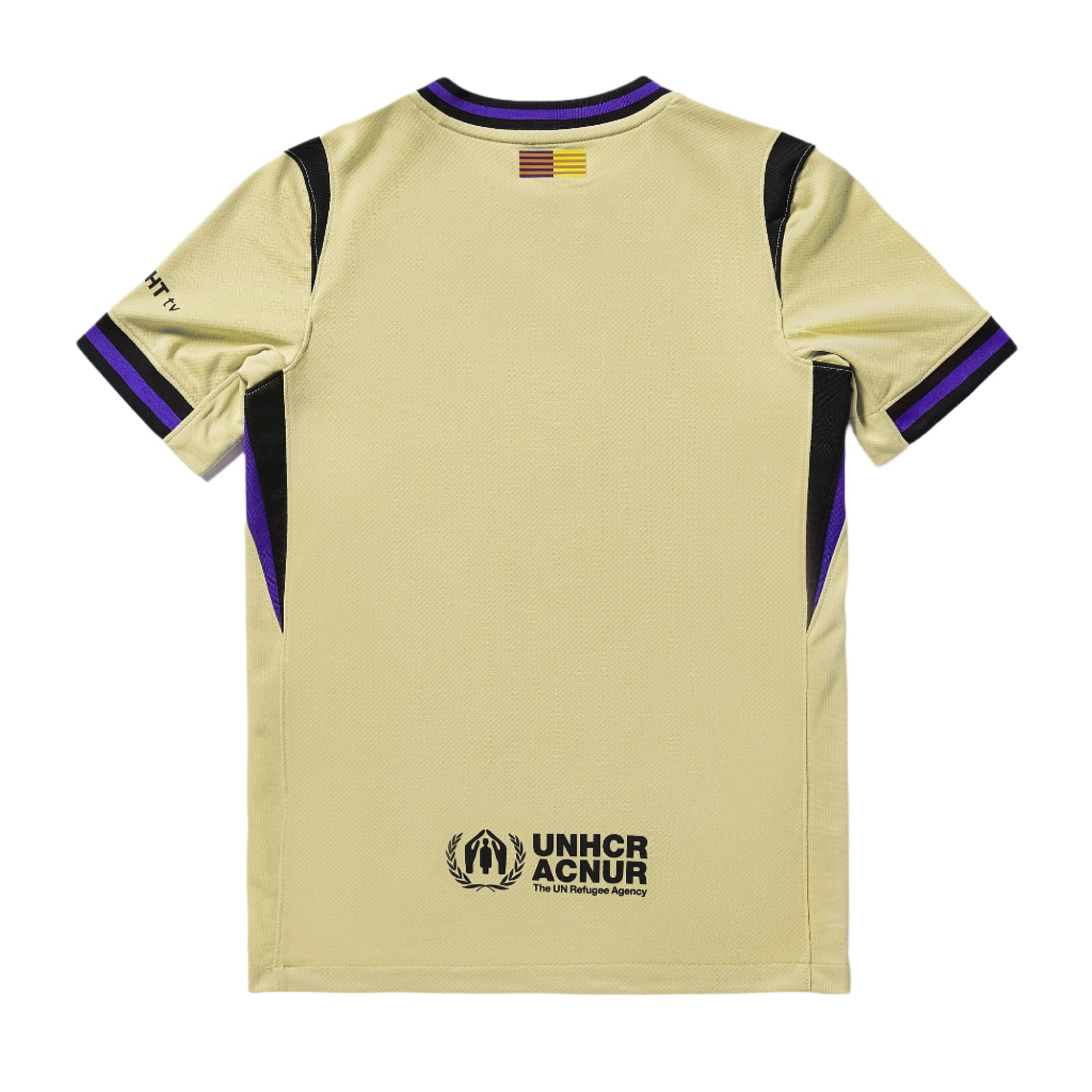 Nike Youth Lamine Yamal FC Barcelona Away Jersey 25/26 (Team Gold/Persian Violet/Black)