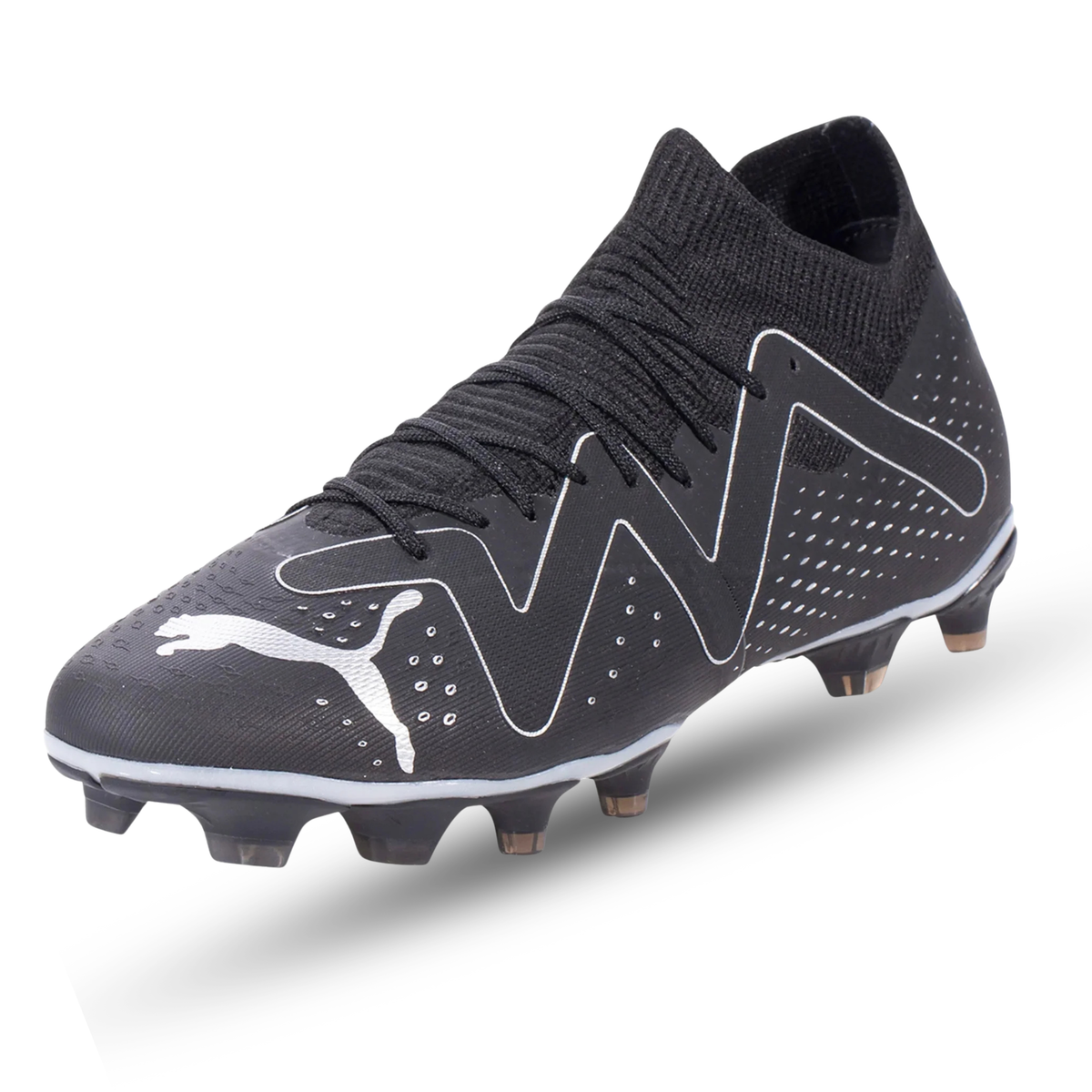 Puma Match Future FG/AG Soccer Cleats (Puma Black/Puma Silver)
