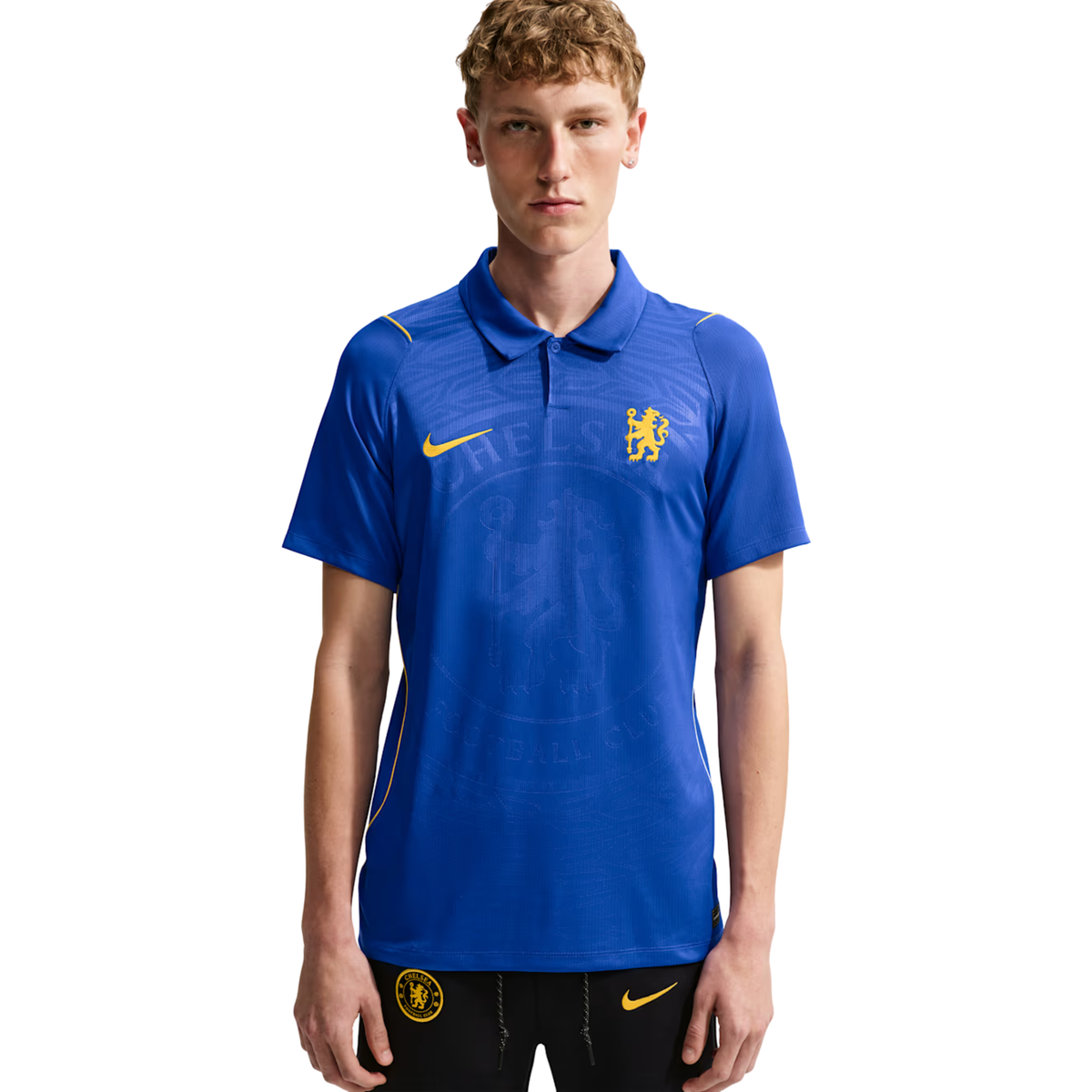 Nike Mens Chelsea FC Home Jersey 26/27 (Bright Royal/Gold)