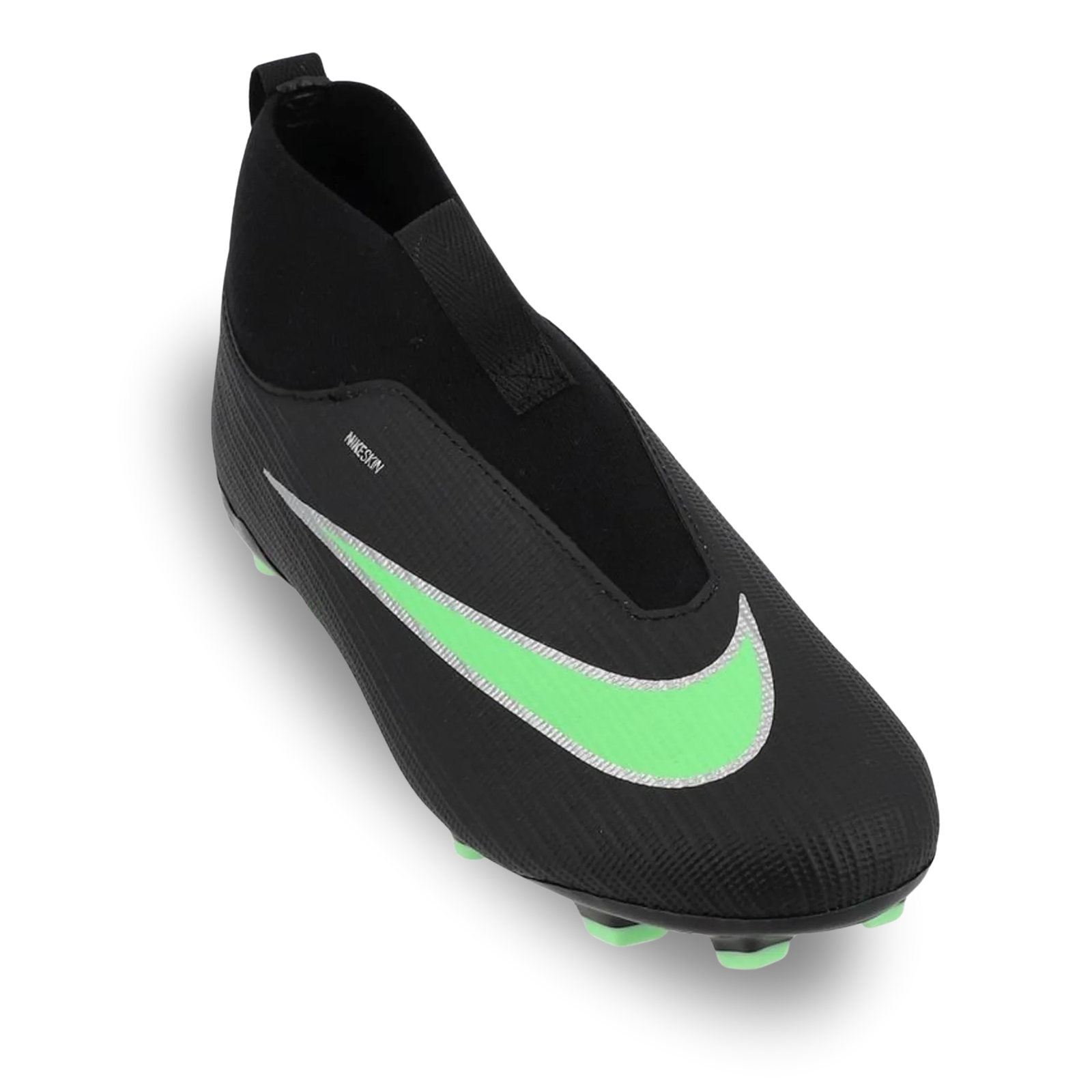 Nike Jr. Superfly 11 Academy FG/MG Soccer Cleats (Black/Illusion Green)