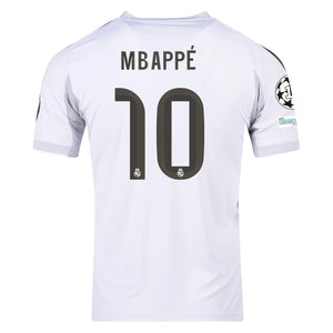 adidas Kylian Mbappe Real Madrid 25/26 Home Jersey w