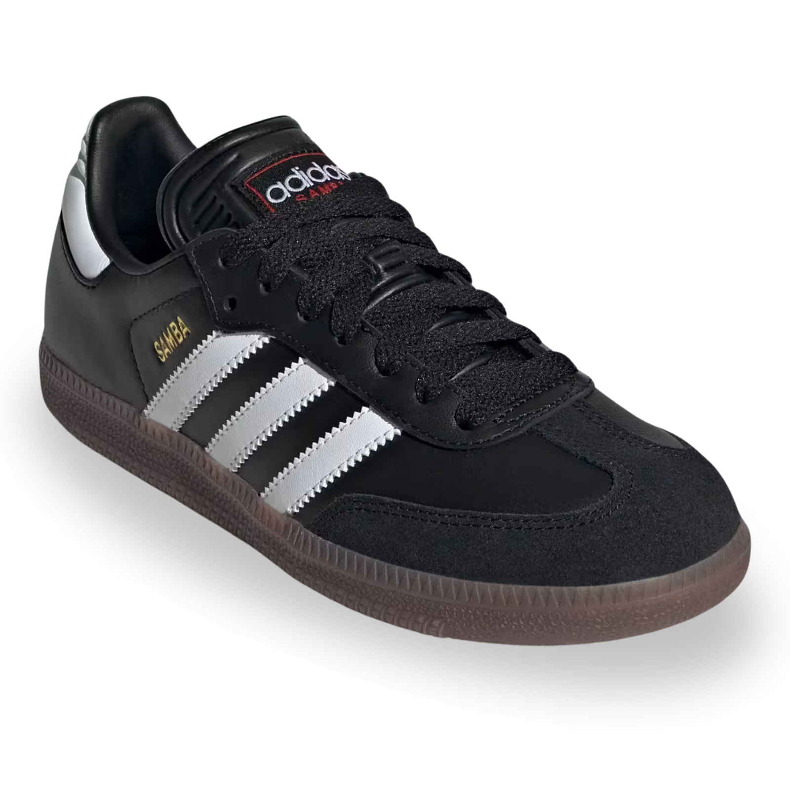 adidas Youth Jr. Samba Soccer Shoes J (Black/White)
