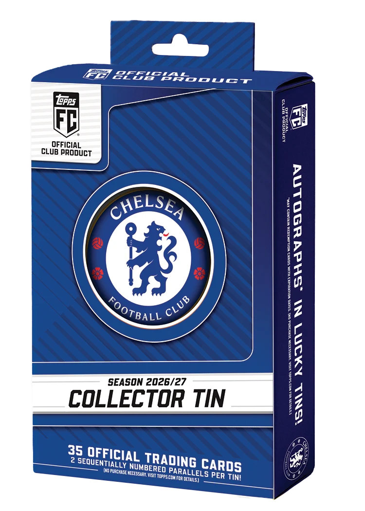 Topps Chelsea Collector Tin Trading Cards 26/27