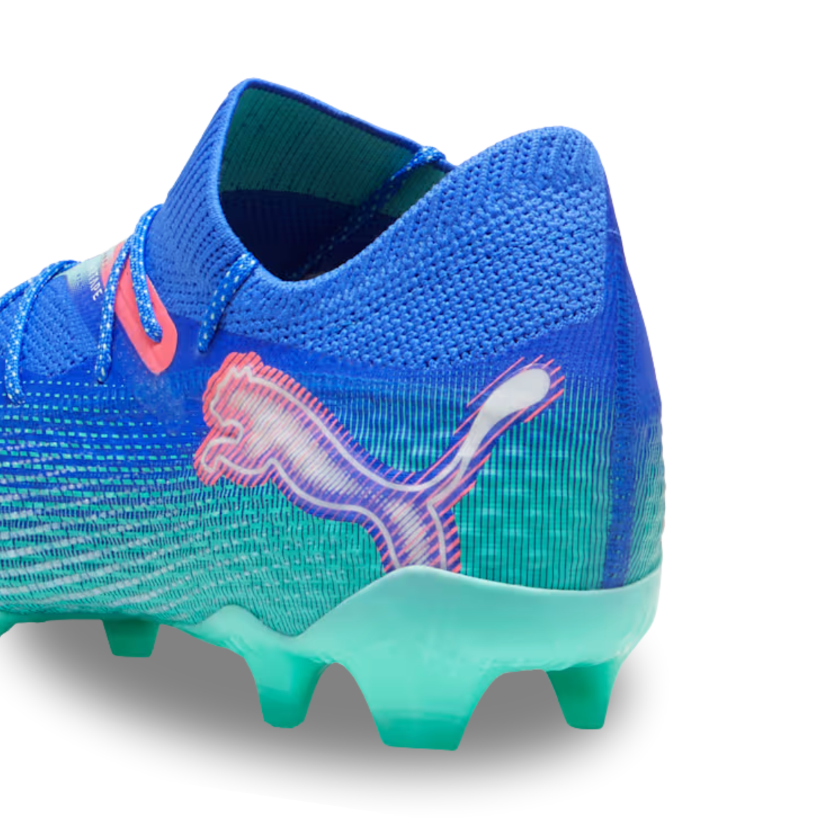 Puma Future 7 Ultimate FG/AG Soccer Cleats (Bluemazing/Puma White)