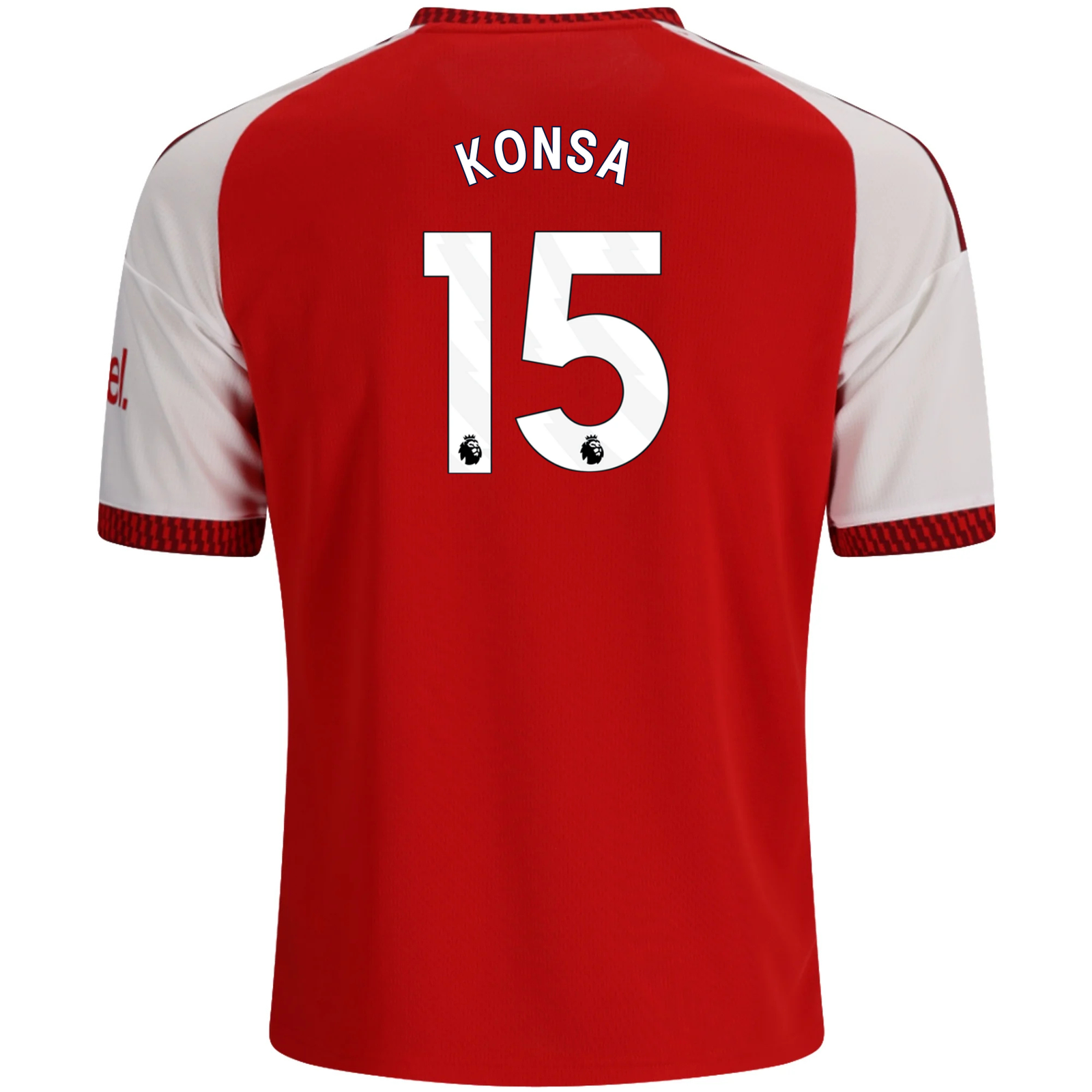 adidas Youth Arsenal Ezri Konsa Home Jersey 26/27 (Better Scarlet)