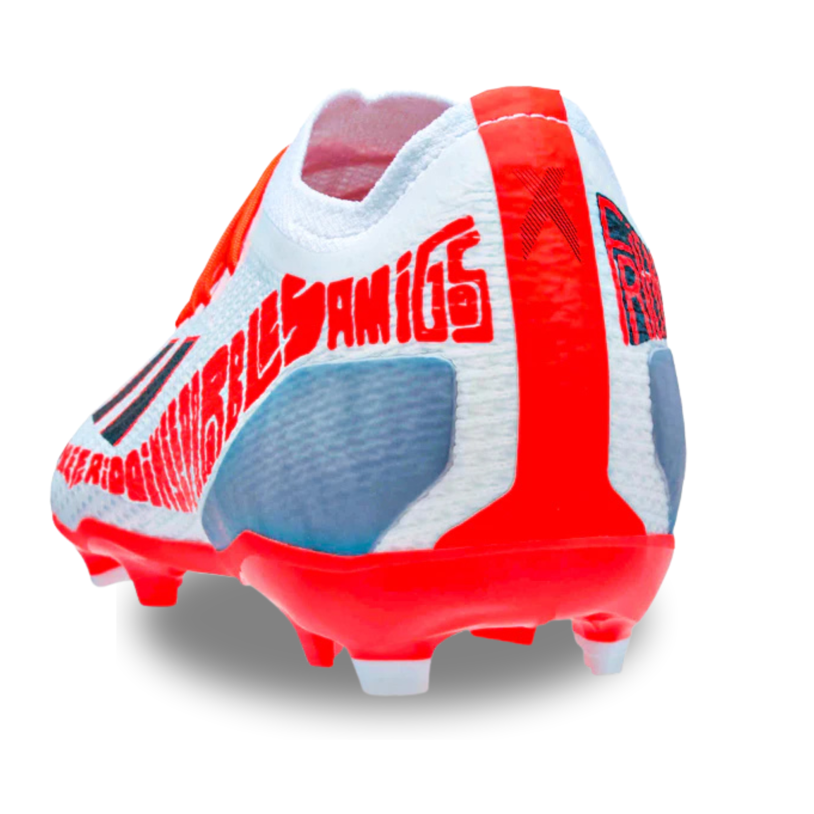 Botas de fútbol adidas Jr. X Speedportal Messi.1 FG (Blanco/Rojo solar)