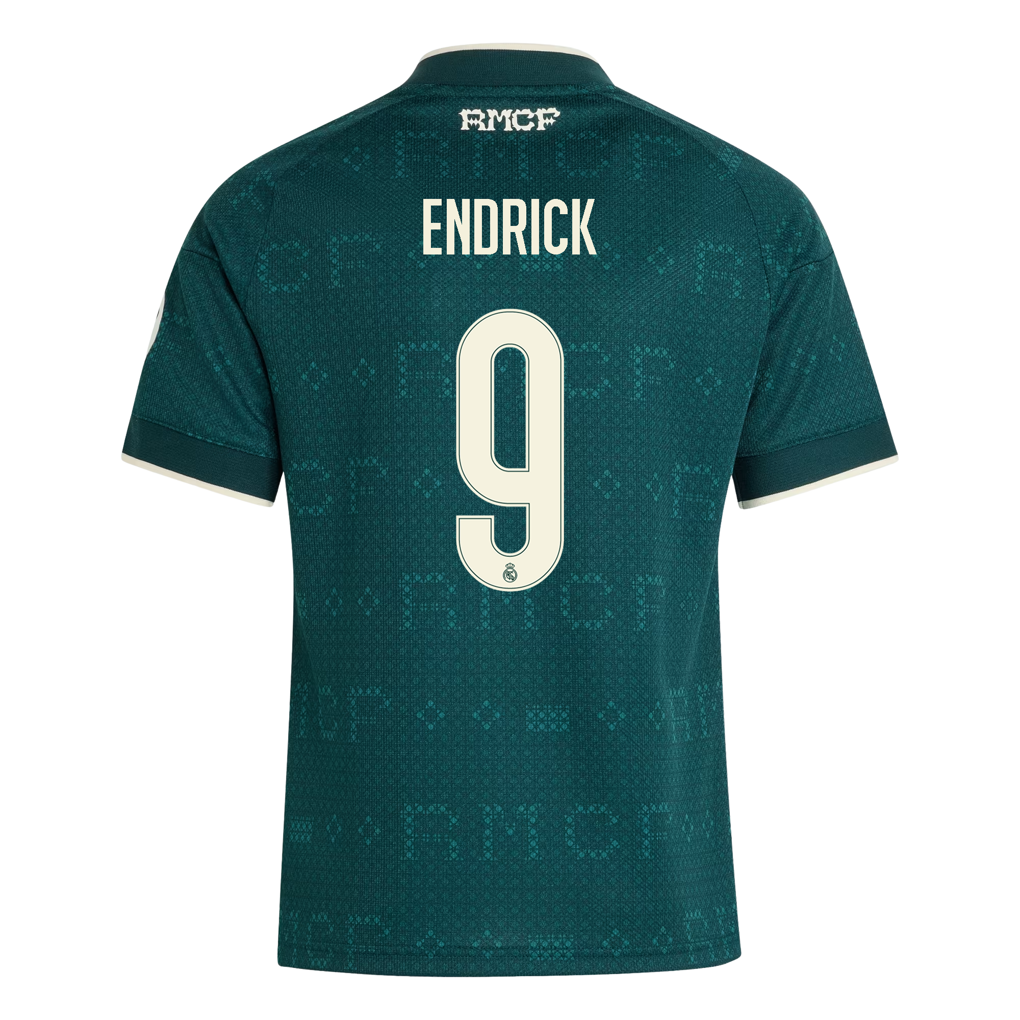 adidas Youth Real Madrid Endrick Felipe Moreira de Sousa Away Jersey 26/27 (Green)