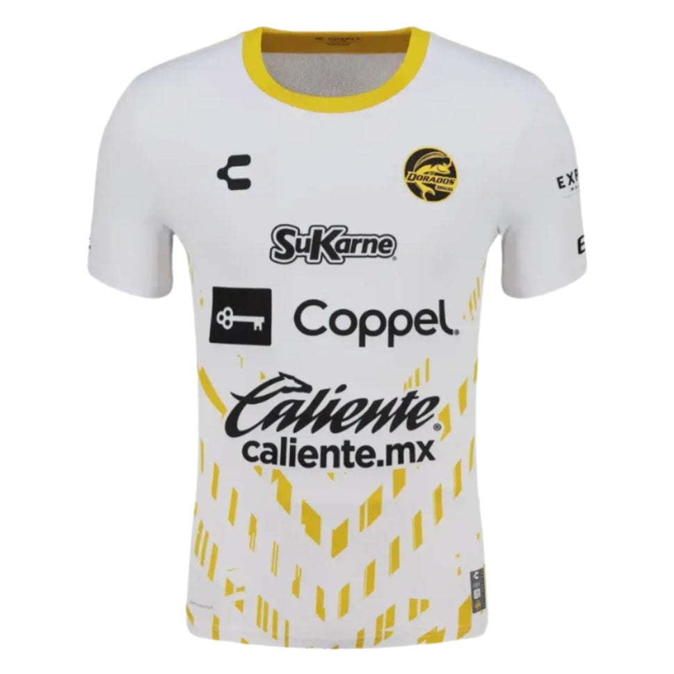 Charly Dorados 25/26 Away Jersey (White/Gold)