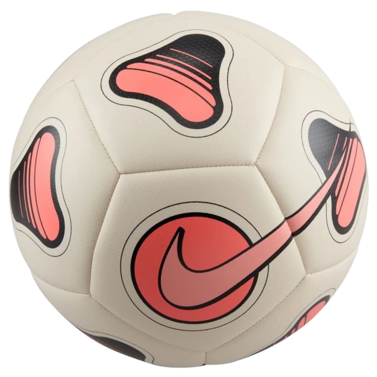 Nike Maestro Futsal Soccer Ball (Pale Ivory/Coral)