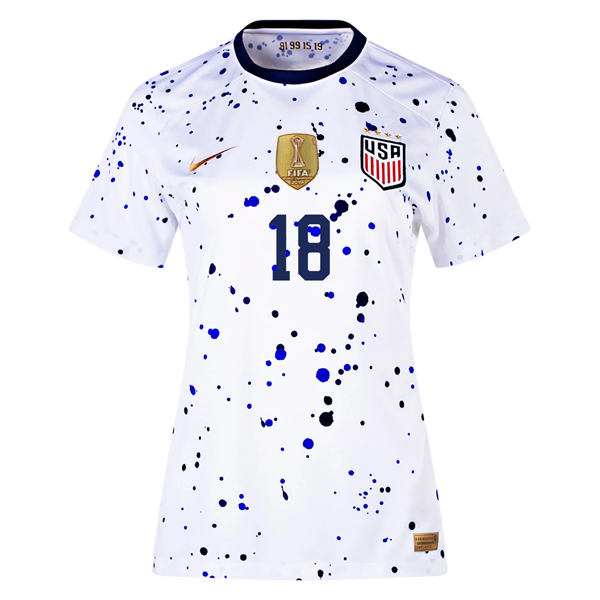 Nike Womens United States Casey Murphy 4 Star Home Jersey 23/24 w/ 201 -  Soccer Wearhouse