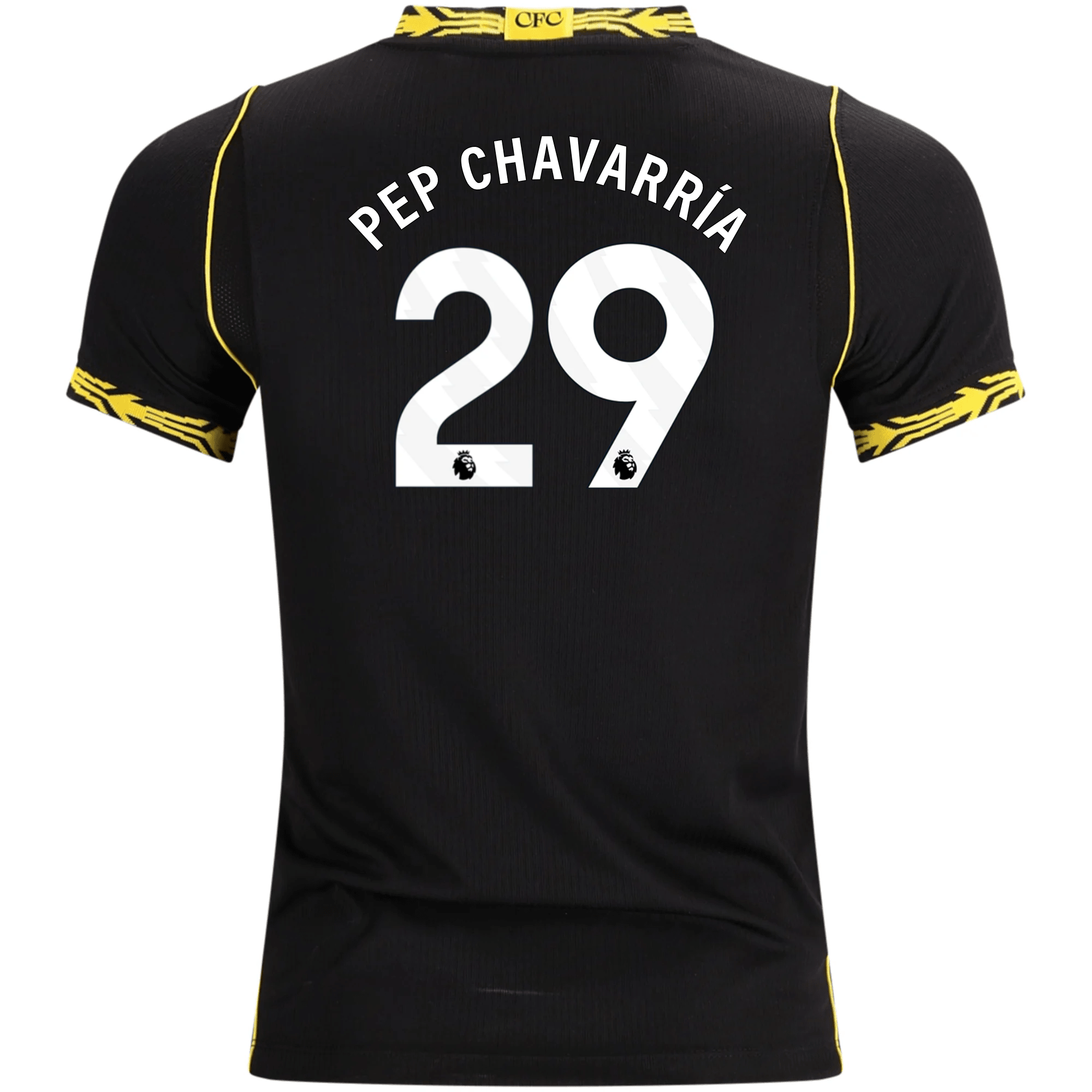 Nike Youth Chelsea Pep Chavarría Away Jersey 26/27 (Black/Gold)