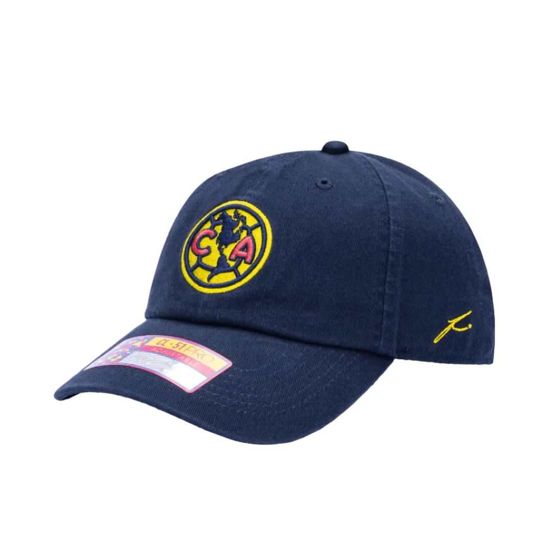 Fan Ink Club America Bambo Classic Adjustable Hat (Navy)