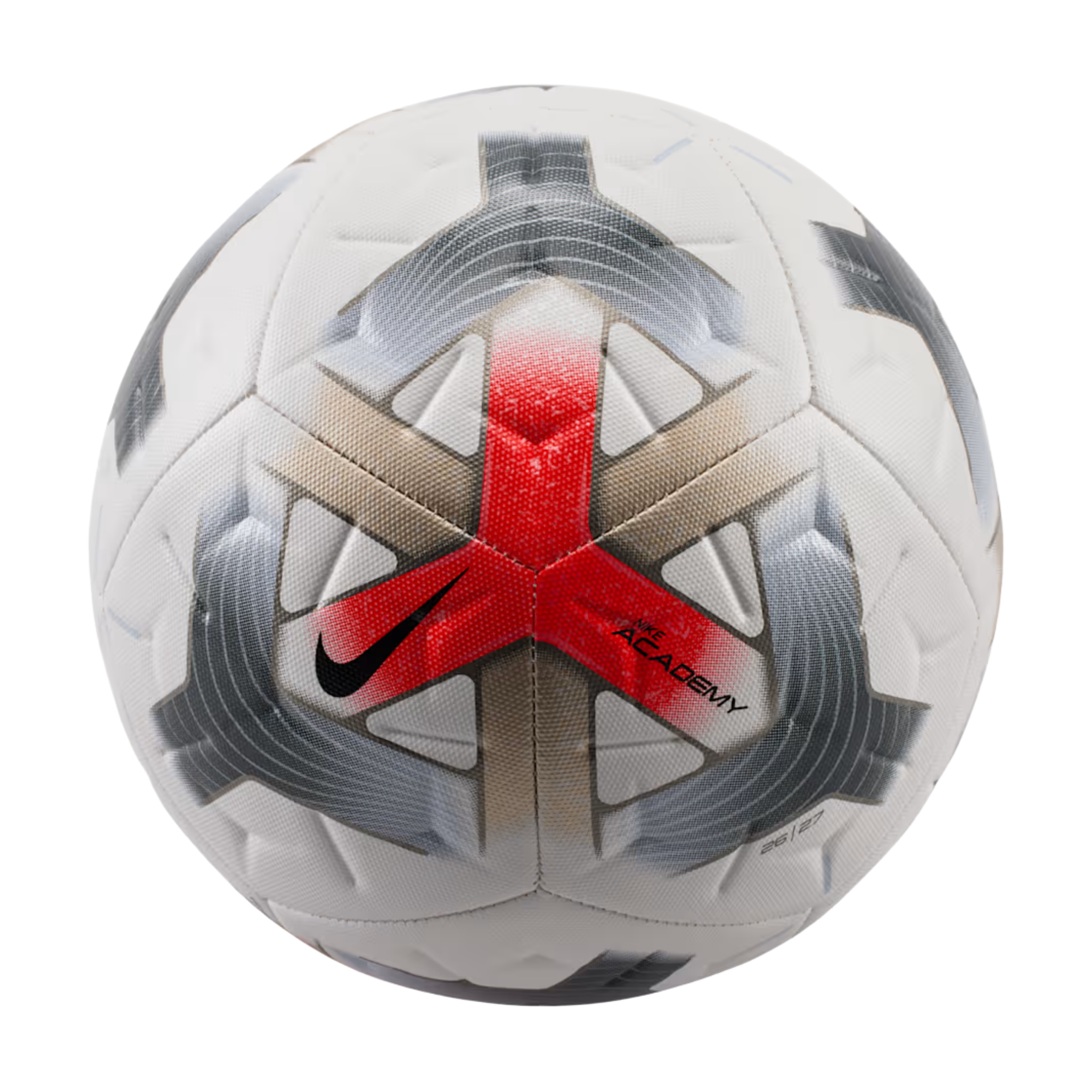 Nike Academy Soccer Ball (White/Bright Crimson/Black)