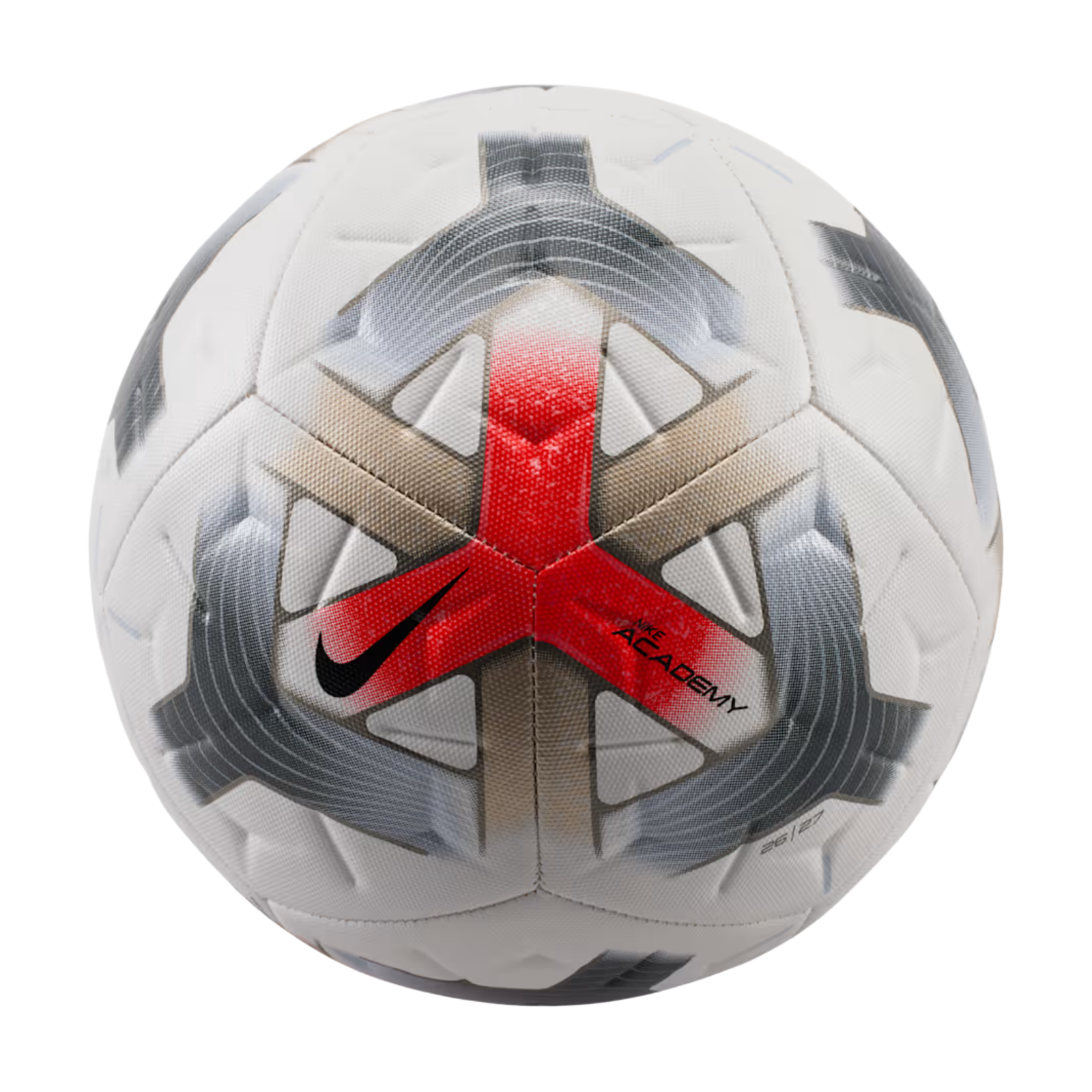 Nike Academy Soccer Ball (White/Bright Crimson/Black)