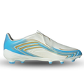 adidas Youth F50 Messi League LL Firm Ground Soccer Cleats (White/Sky Blue)