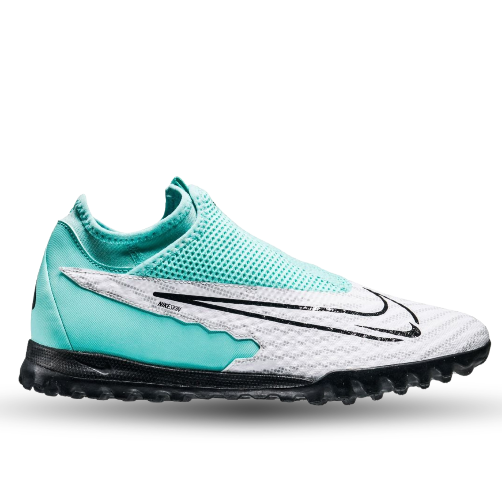 Nike Phantom GX Academy DF Turf Soccer Shoes (Hyper Turquoise/Black-Fu