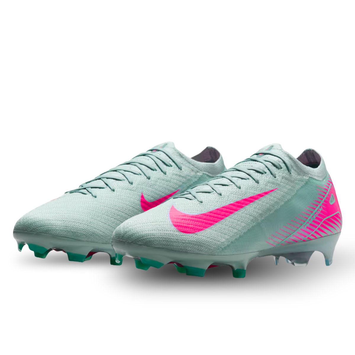Nike Zoom Mercurial Vapor 16 Elite FG Soccer Cleats (Ocean Cube/Pink Blast)