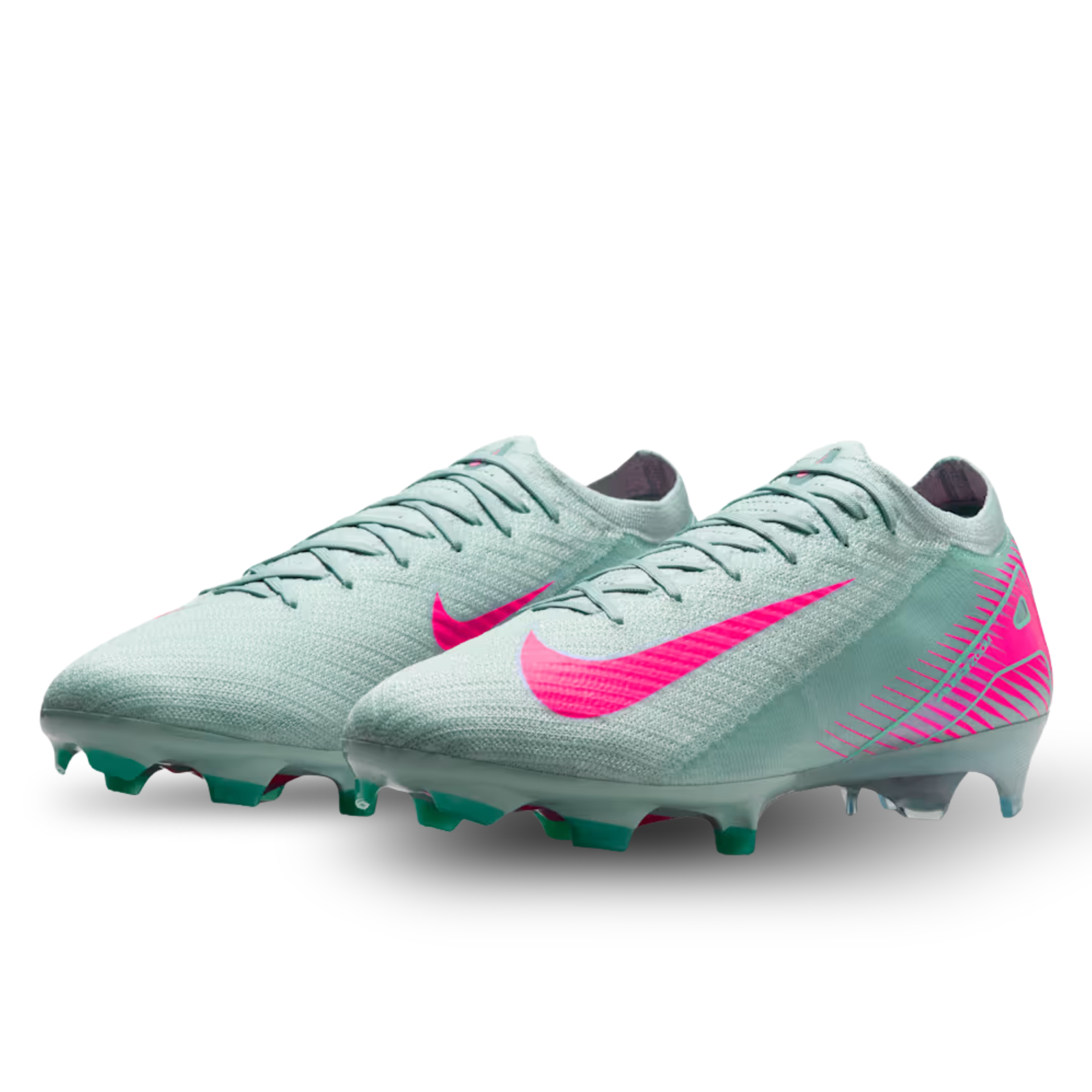 Nike Zoom Mercurial Vapor 16 Elite FG Soccer Cleats (Ocean Cube/Pink Blast)