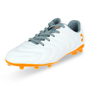 Charly Encore Firm Ground Soccer Cleats (White/Orange) Soccer