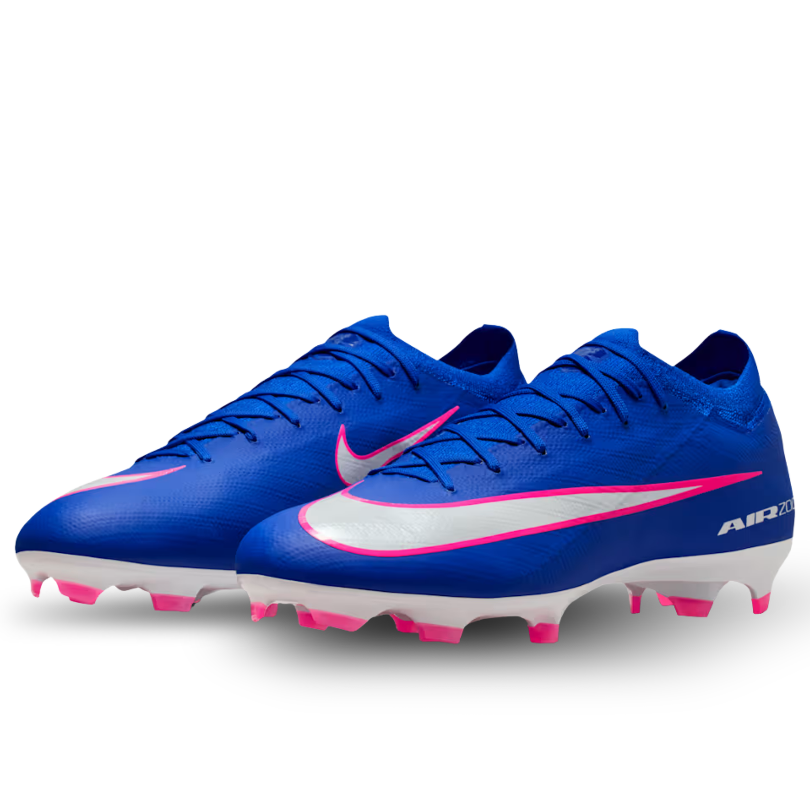 Nike Zoom Vapor 16 Pro Firm Ground Soccer Cleats (Racer Blue/White)