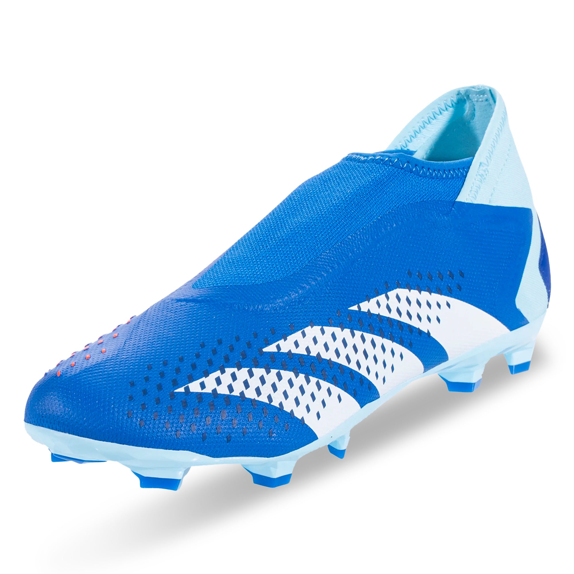 adidas Predator LL Firm Ground Soccer Cleats (Bright Royal/Solar Red)