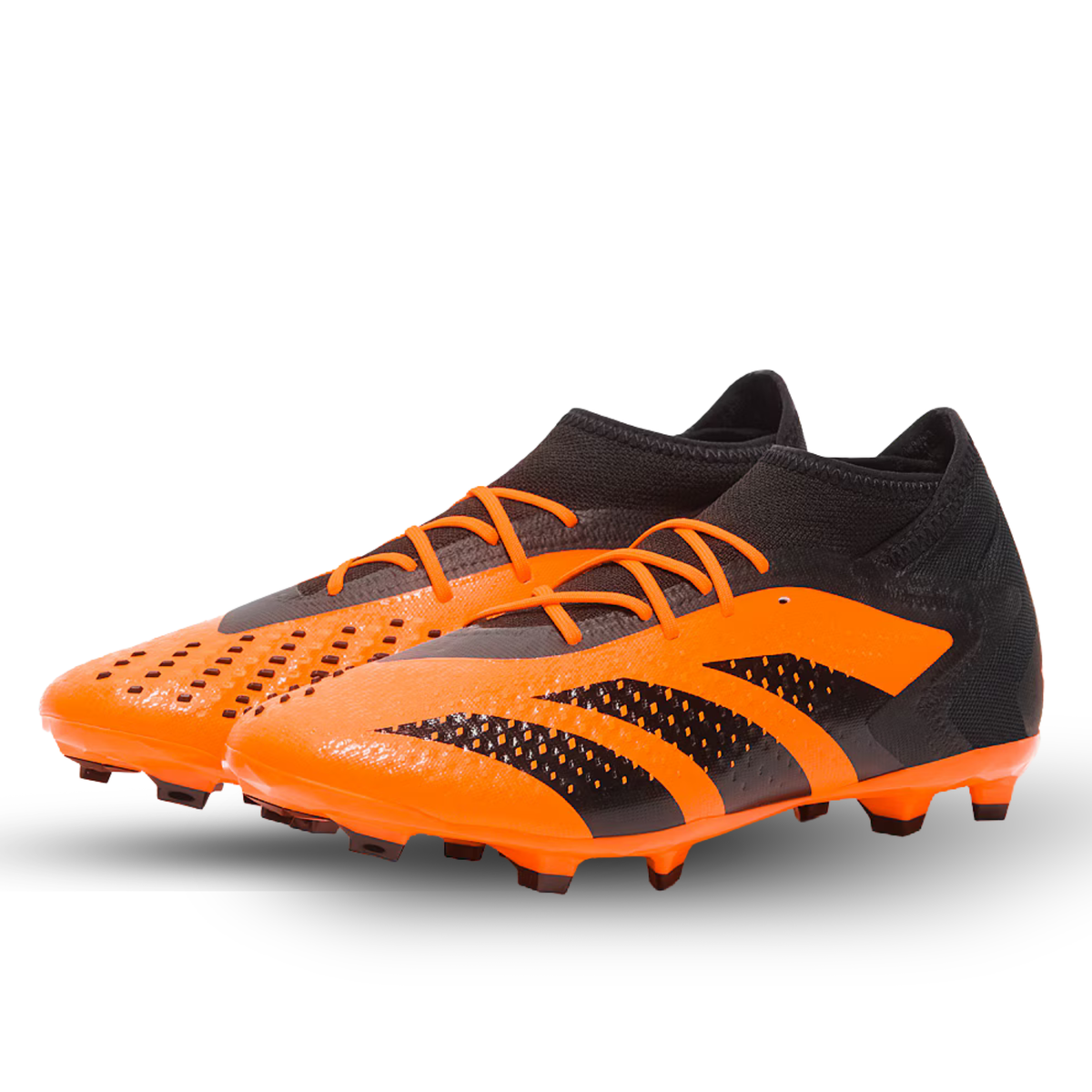 adidas Jr. Predator Accuracy.1 FG Soccer Cleats (Solar Orange/Black)