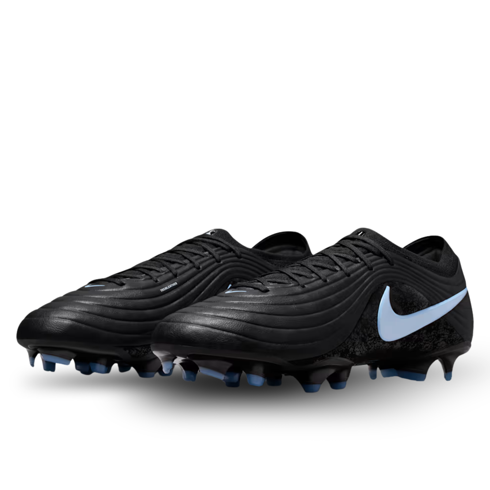 Nike Tiempo Maestro Elite FG Soccer Cleats (Black/Ice Blue)