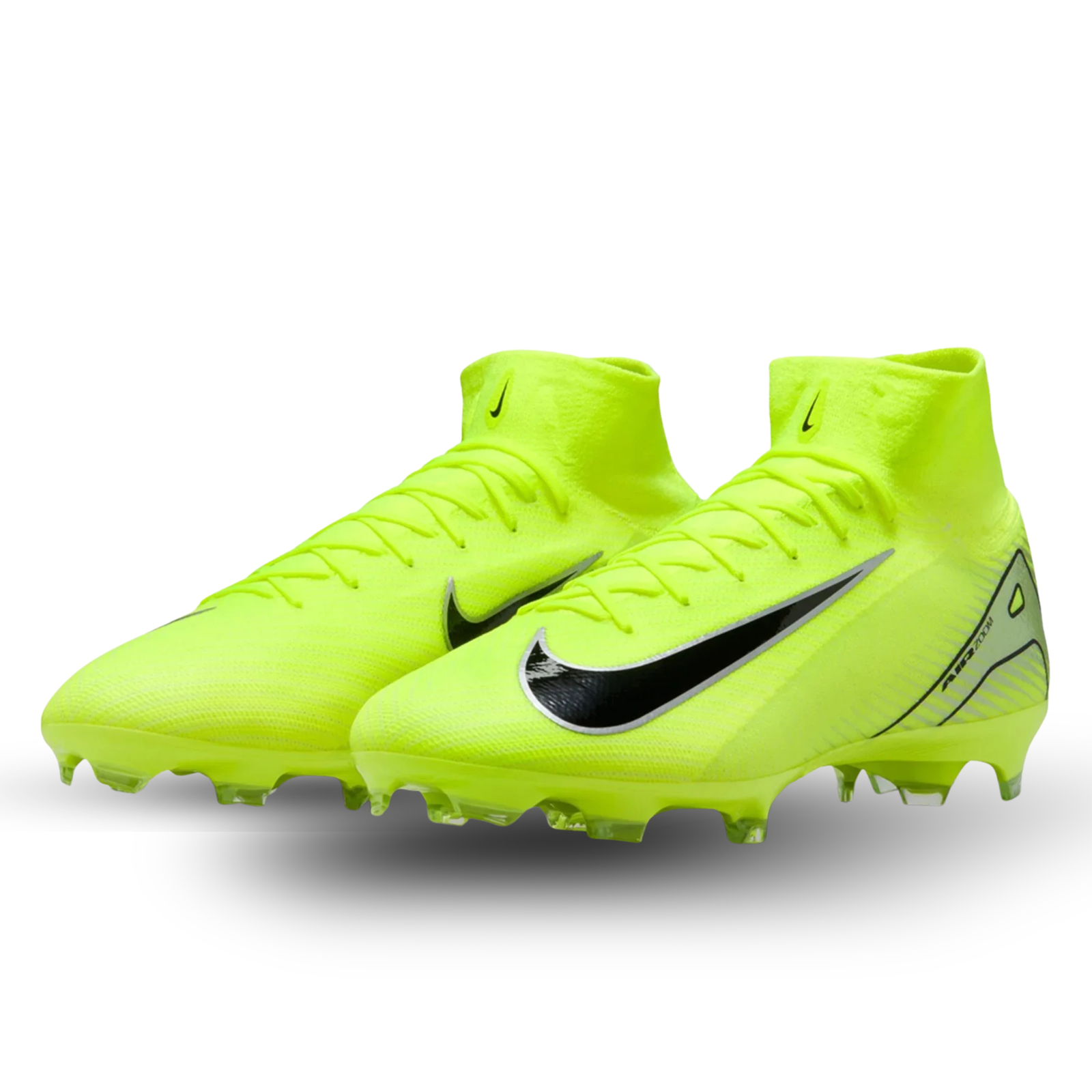 Nike Zoom Superfly 10 Pro FG Soccer Cleats (Volt/Black)