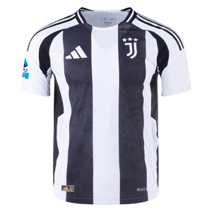 adidas Juventus Authentic Andrea Cambiaso Home Jersey w/ Serie A Patch 24/25 (White/Black)