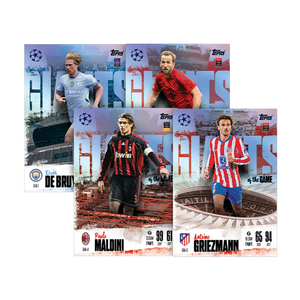 Topps Match Attax Champions League Giants of the Game Mega Tin #3 Trading Cards 24/25 (48 Cards)