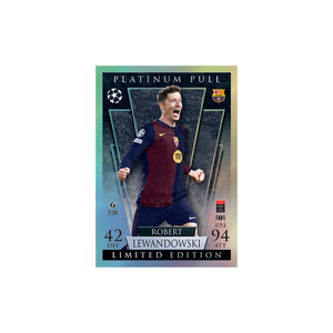 Topps Match Attax Champions League Trading Cards Album Stater Pack 24/25 (27 Cards + 2 Limited Edition Cards)