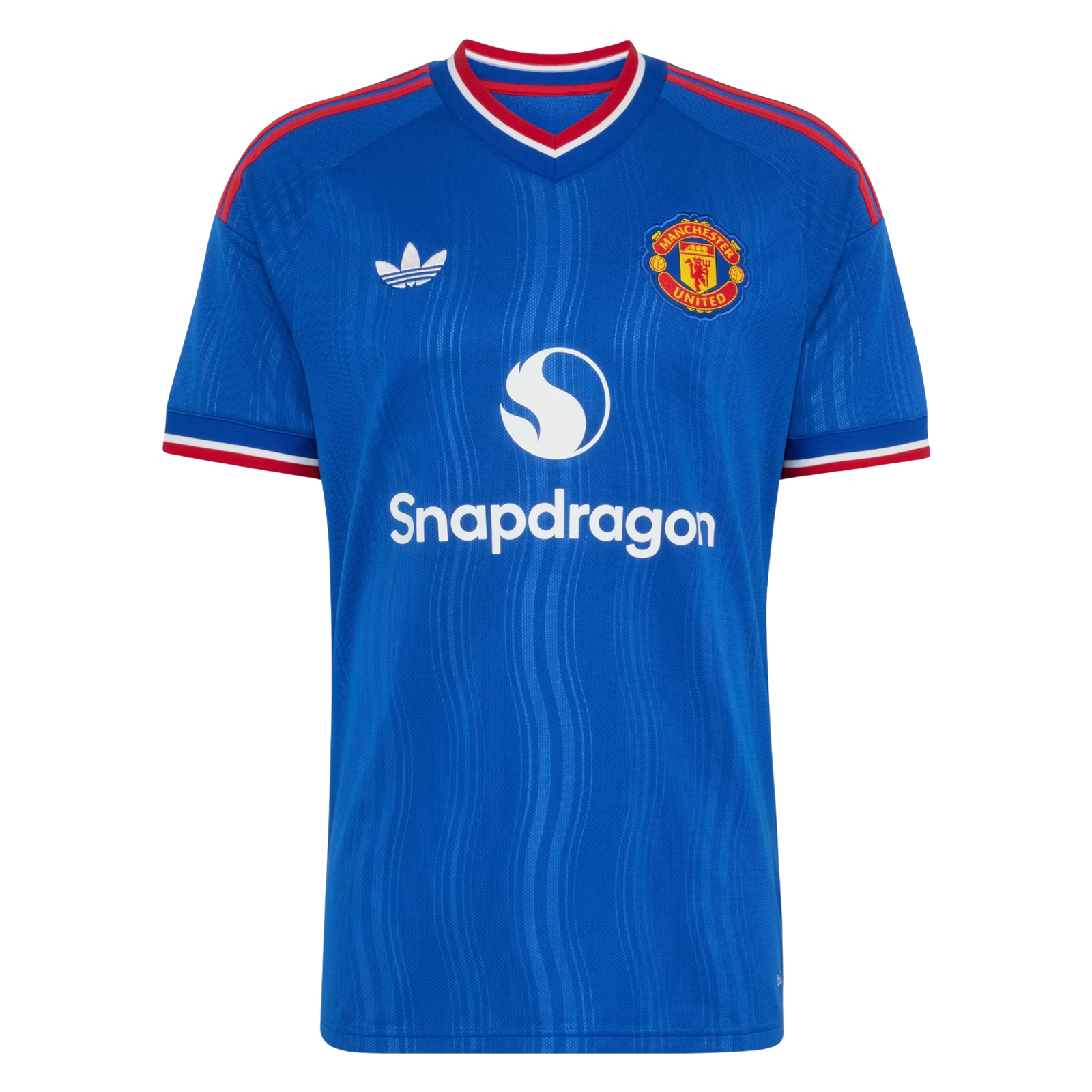 adidas Mens Manchester United Away Jersey 26/27 (Blue)
