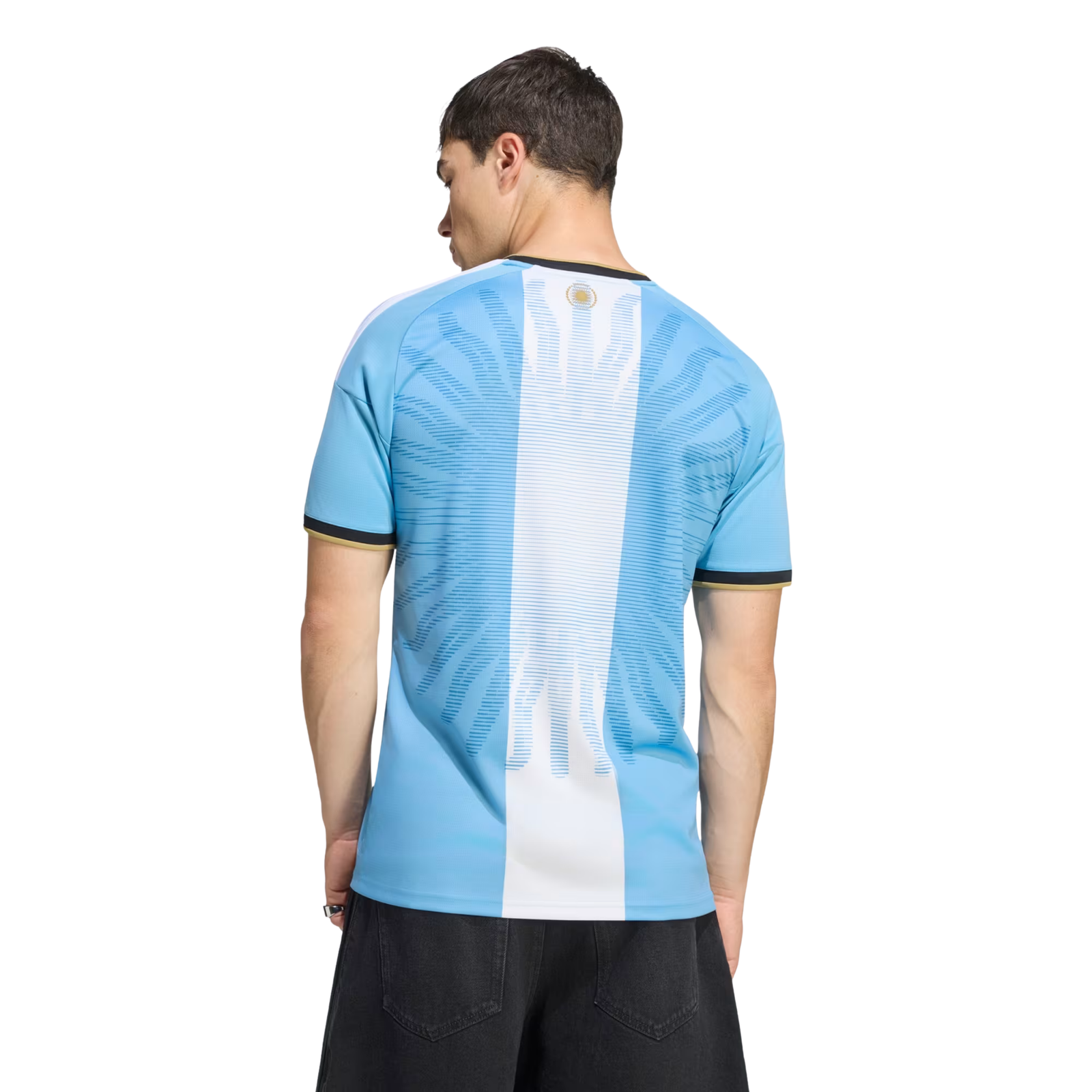 adidas Mens Argentina Home Anniversary Jersey 2026 (Blue/White)