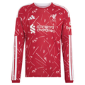 adidas Mens Liverpool Long Sleeve Home Jersey 26/27 (Red)