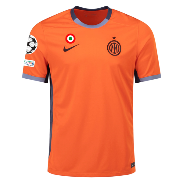 Nike Inter Milan Henrikh Mkhitaryan Third Jersey w/ Champions League P -  Soccer Wearhouse