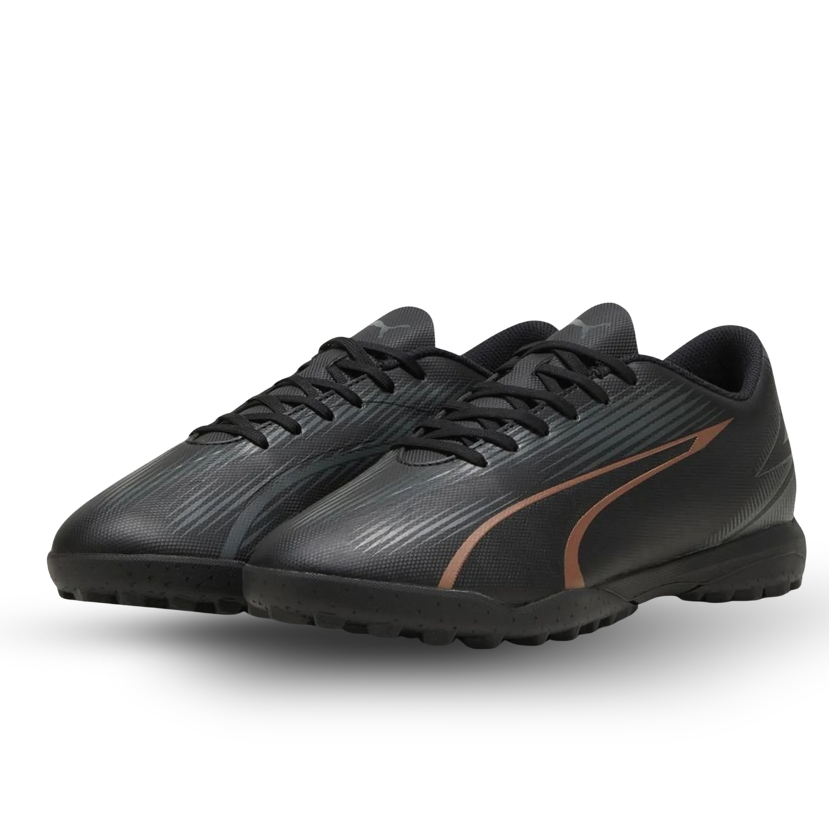 Puma Ultra Play Turf Soccer Shoes (Puma Black/Copper Rose)
