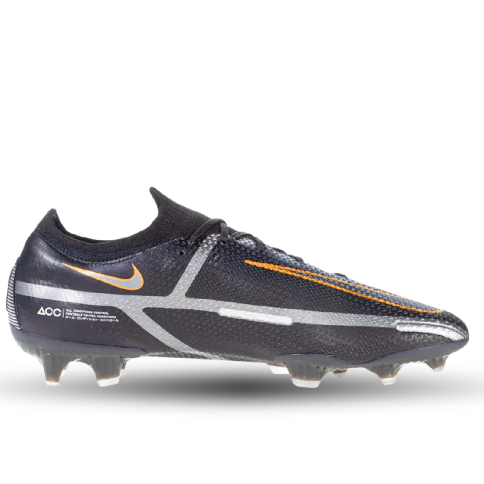 Nike Phantom GT2 Elite FG (Black/Metallic Gold)