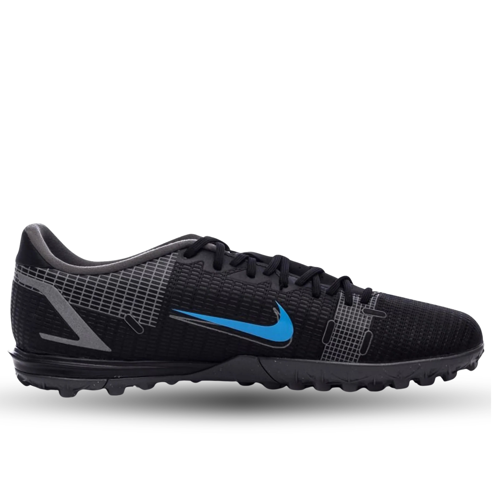 Nike Vapor 14 Academy Turf Soccer Shoes (Black/Iron Grey)