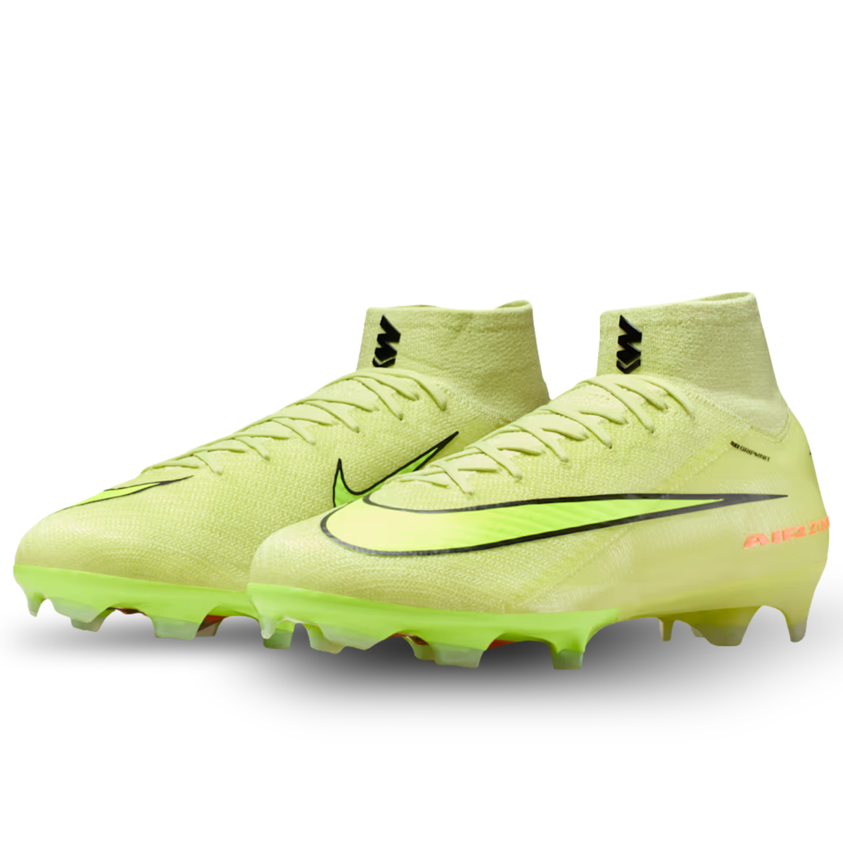 Nike Zoom Superfly 10 Elite FG Soccer Cleats (Limelight/Volt-Hyper Crimson)