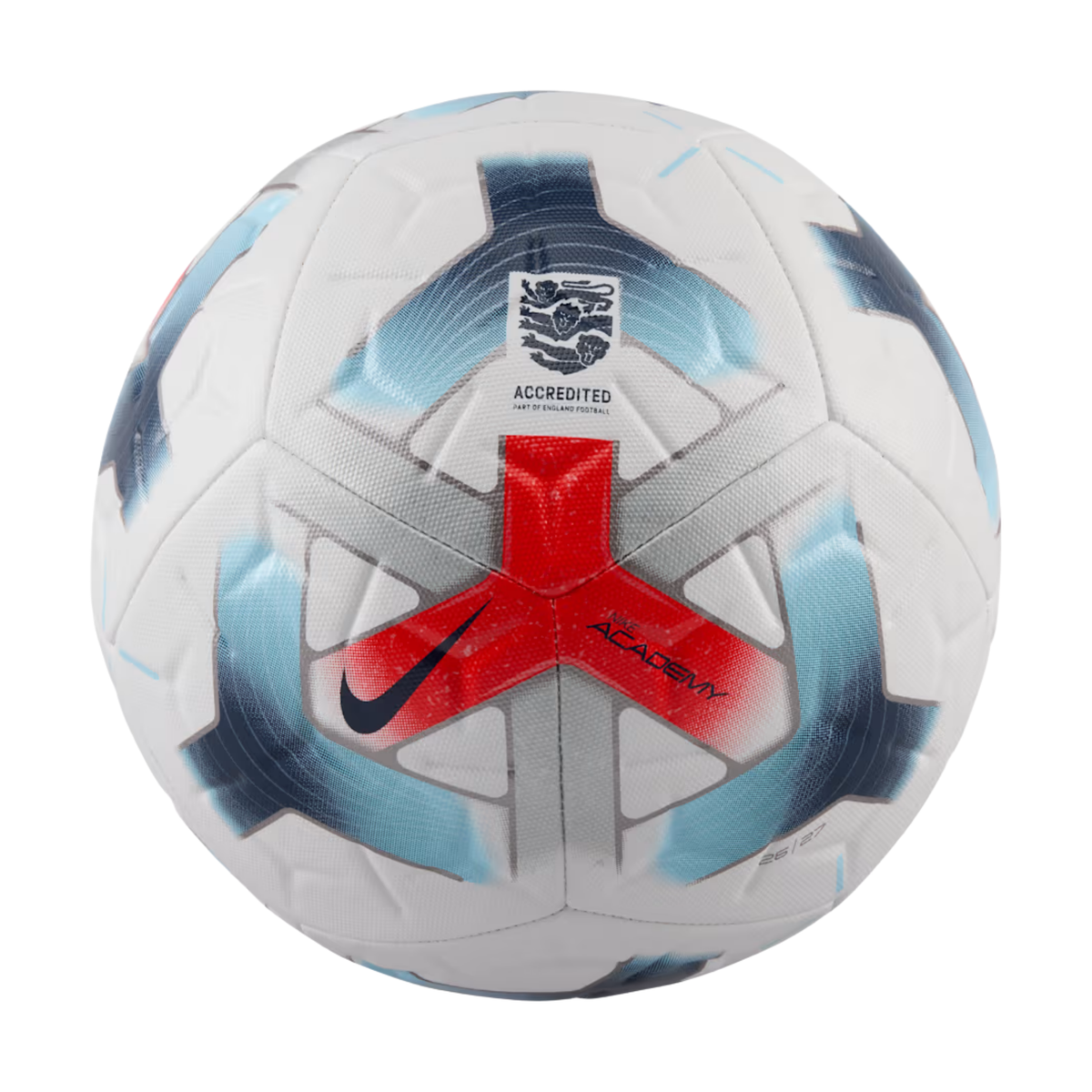 Nike England Academy Soccer Ball (White/Red/Blue)