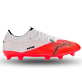 Puma Ultra Nitro 7 Match FG/AG Soccer Cleats (White/Pink)