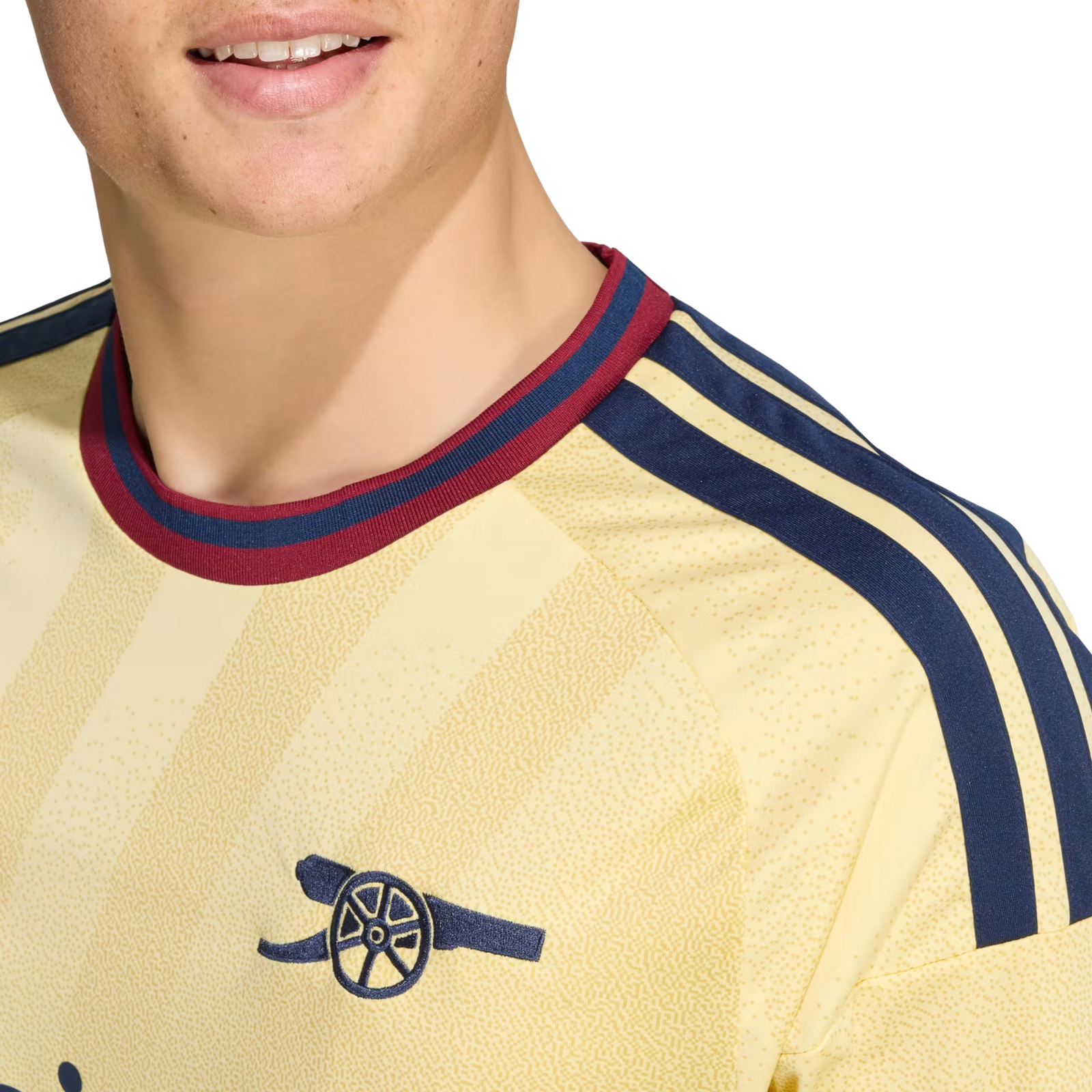 adidas Mens Arsenal Long Sleeve Third Jersey 26/27 (Yellow)
