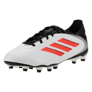 adidas Copa Pure III League FG/MG Soccer Cleats (White/Lucid Red/Black)