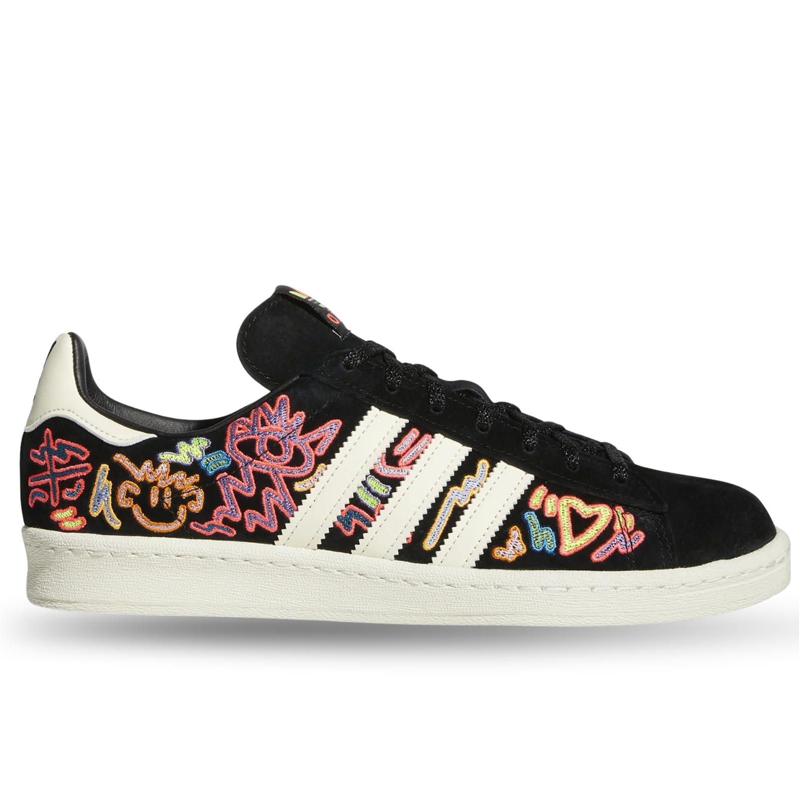 adidas Campus 80S Pride Shoes (Black/Multi)