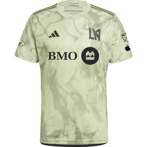 adidas LAFC Away Jersey w/ MLS + Apple TV Patches 24/25 (Magic Lime)