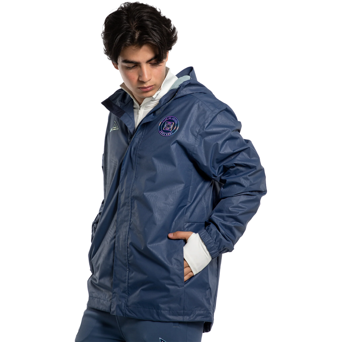 Pirma Men's Cruz Azul All-Weather Jacket (Navy Blue)