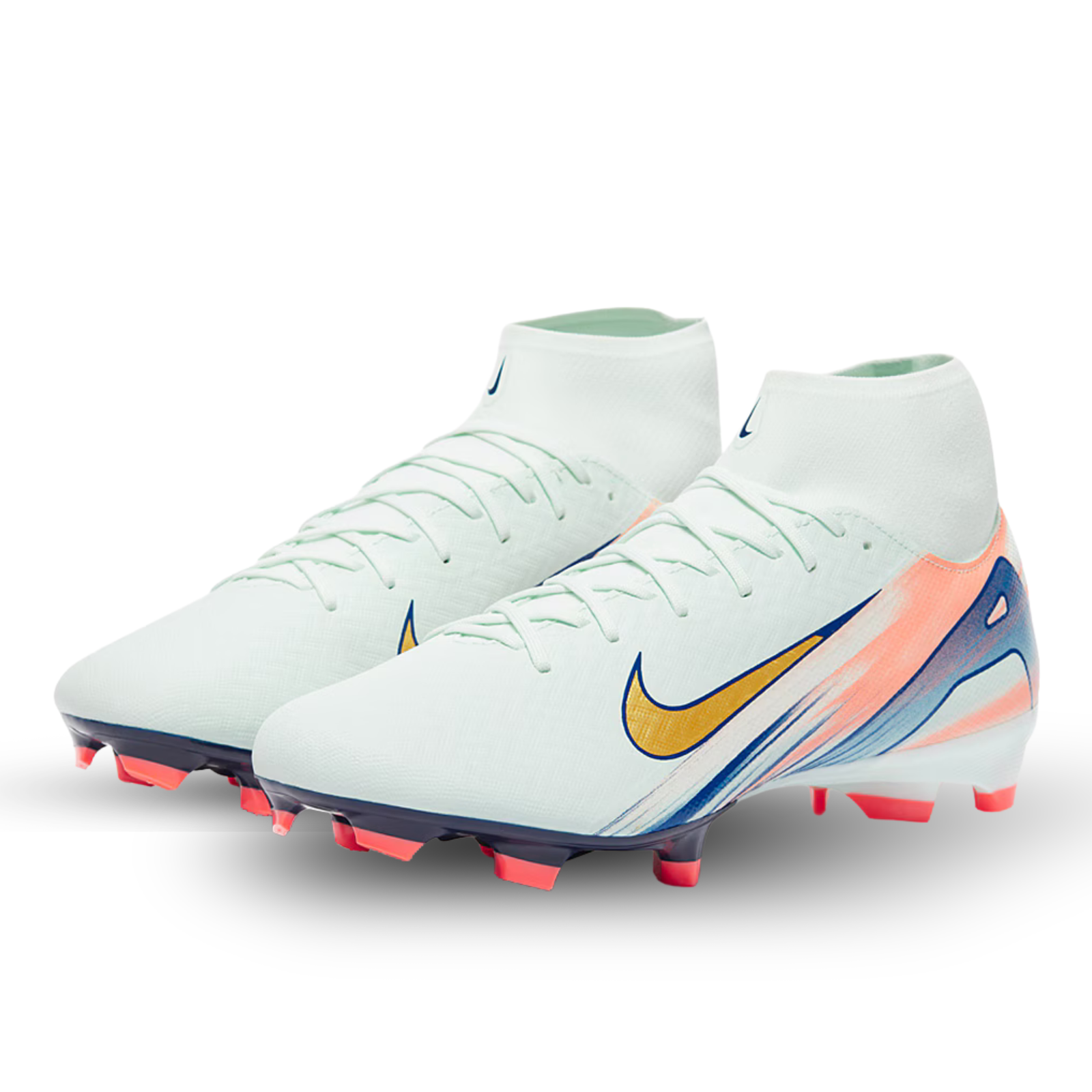 Nike Superfly 10 Academy MDS FG Soccer Cleats (Barely Green/Metallic Gold Coin)